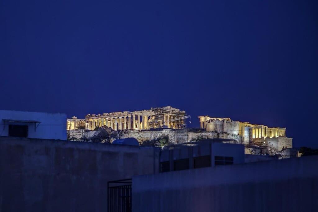 Luxury Acropolis View Duplex Penthouse In Thiseio 155M2 Atena Exterior foto